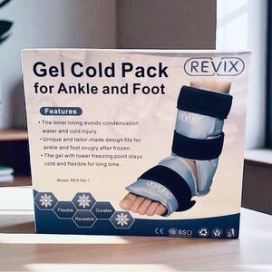 REVIX Ankle Ice Pack for Foot Swelling, Reusable Gel Ice Pack Wrap NEW IN BOX